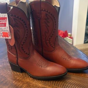 Brown Western Cowboy Boots Kids
